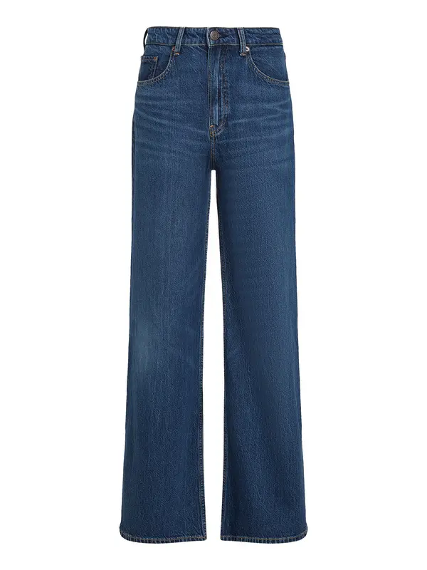 High Rise Wide Leg Jeans
