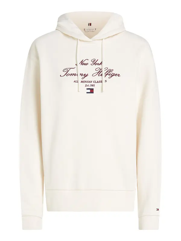 Modern Script Graphic Hoodie