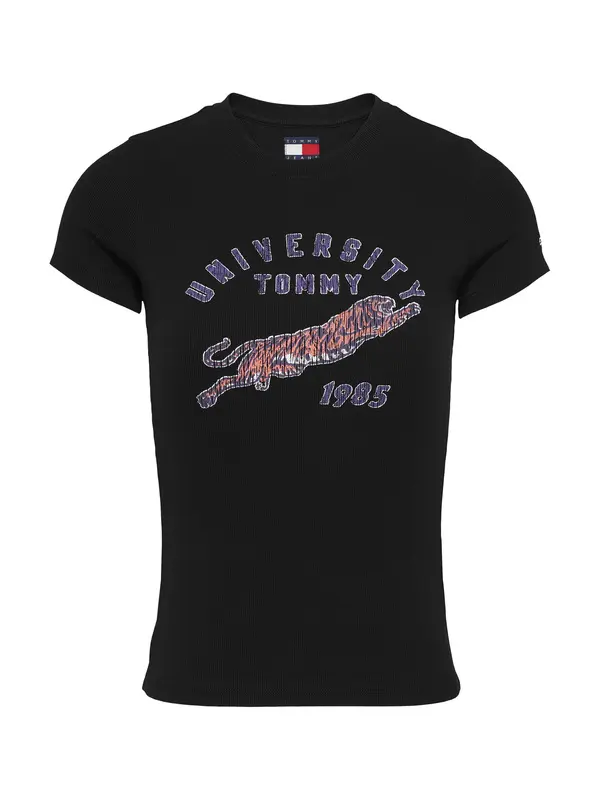  Slim Ribbed Tiger T-Shirt