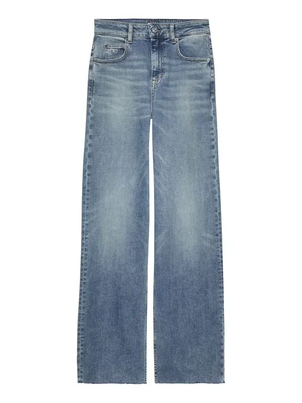  Mia Mid Rise Relaxed Straight Jeans