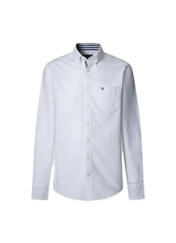  Tailored Fit Oxford Multi Trim Shirt