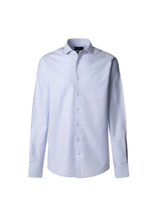  Tailored Fit Textured Shirt