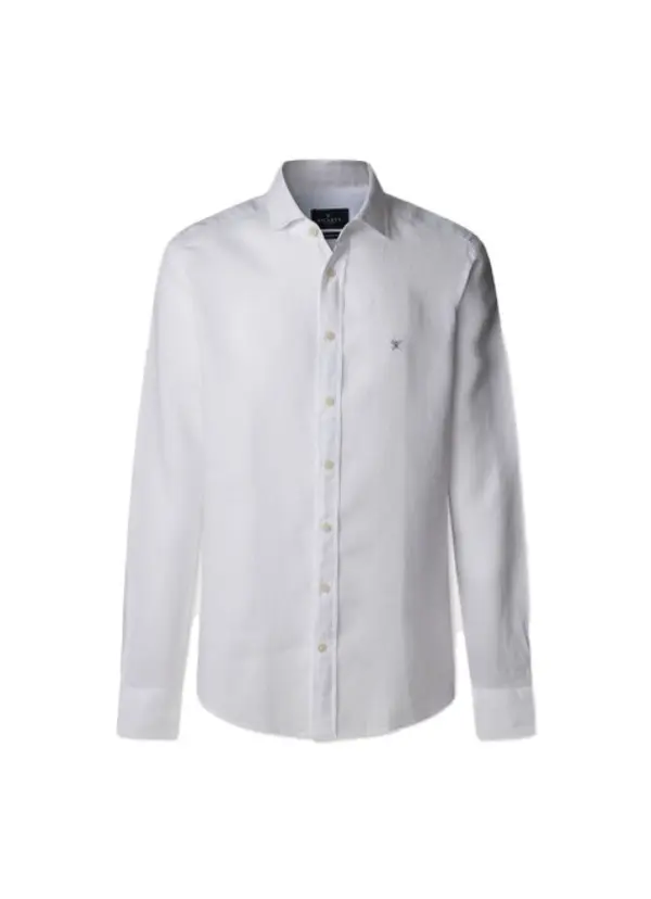  Tailored Fit Linen Knet Shirt