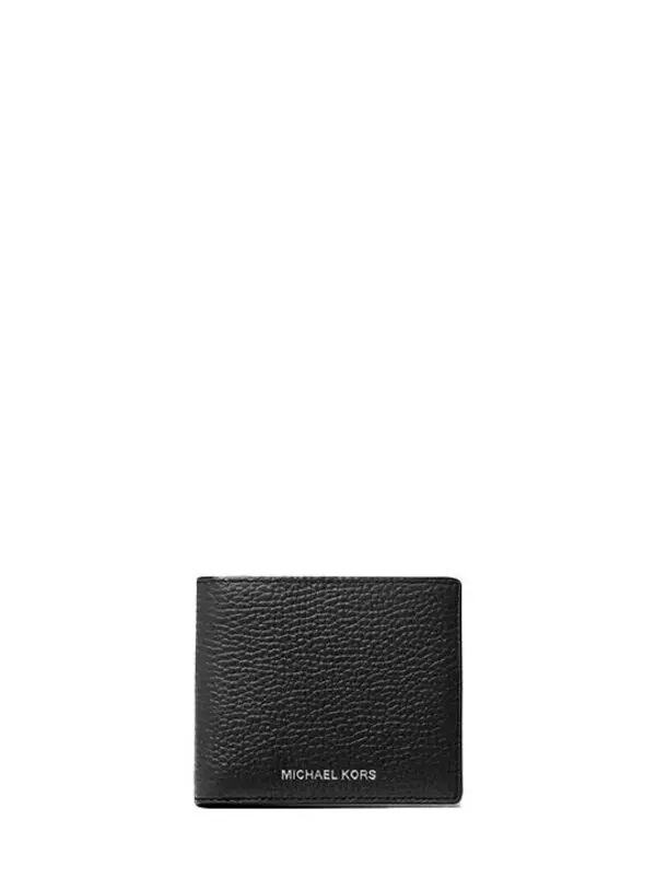  Hudson Pebbled Leather Slim Billfold Wallet