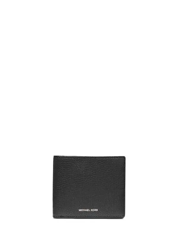  Hudson Pebbled Leather Slim Billfold Wallet