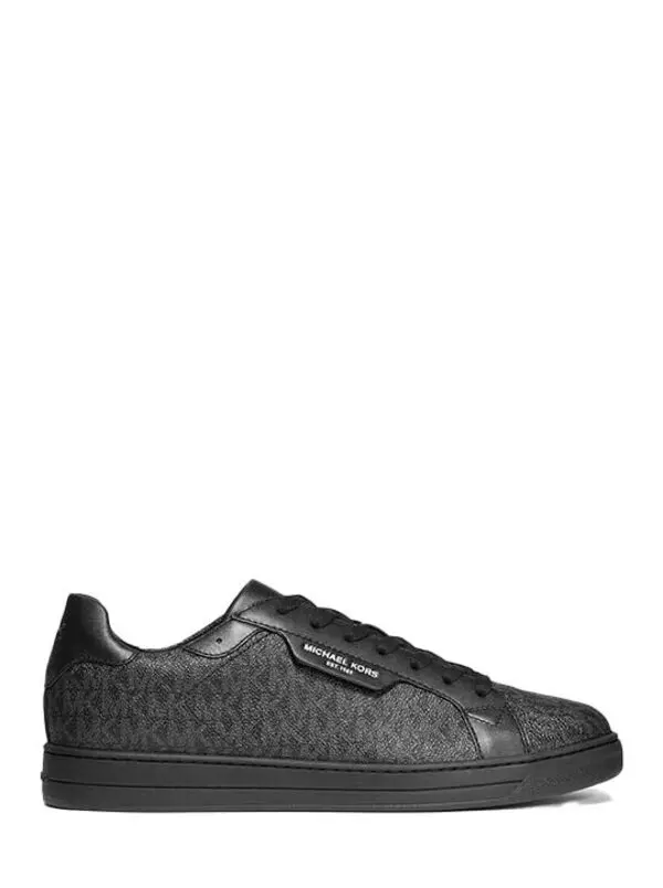  Keating Logo and Leather Sneaker