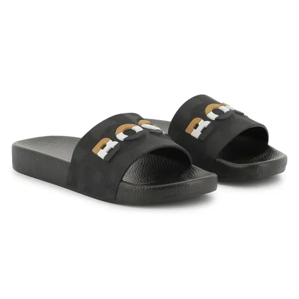 Logo-Embossed Slippers