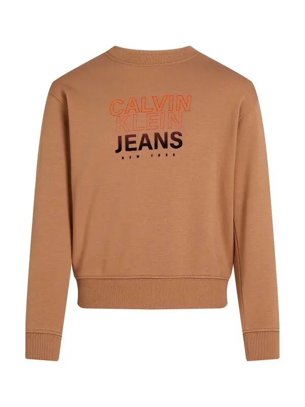  Relaxed Gradient Logo Sweatshirt