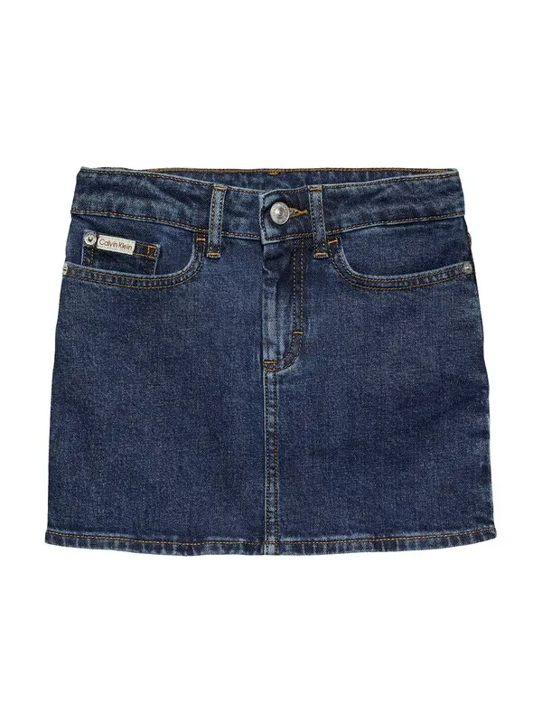  Denim Mini Skirt