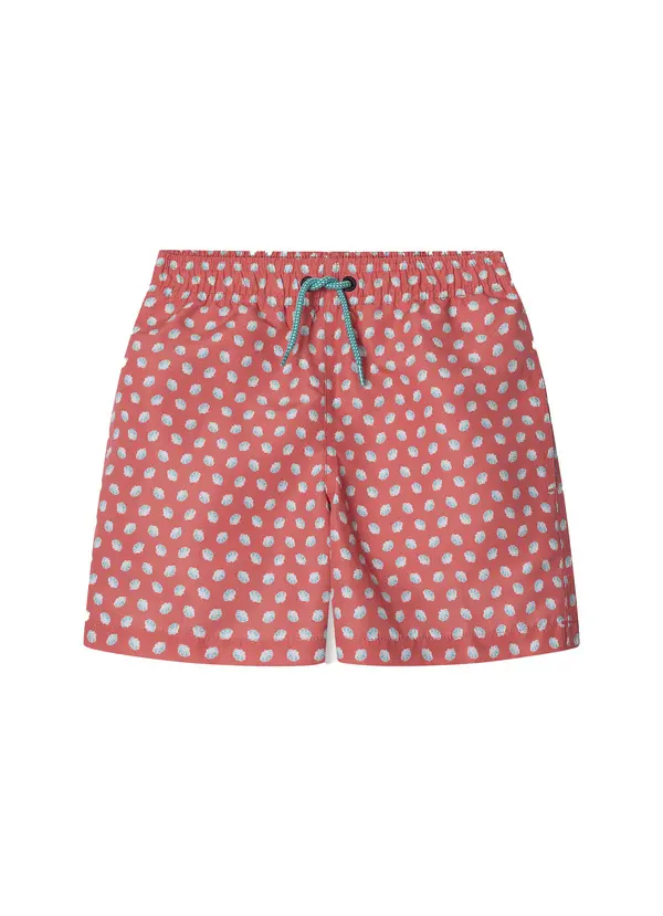 Mini Shell-print Swim Shorts