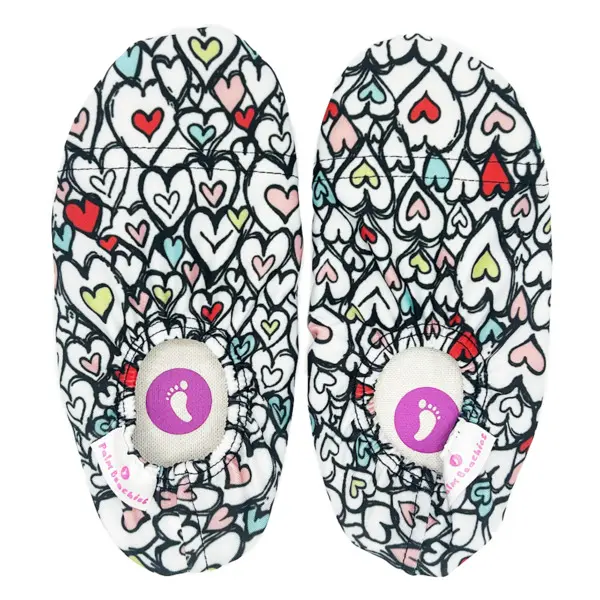 Heart Swim Slippers