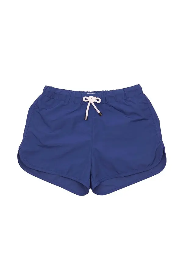 Teal Swim Shorts with Drawstring