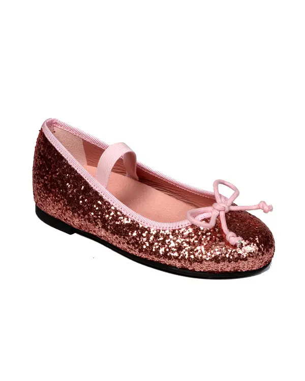  Glitter Mary Jane Ballet Flats 