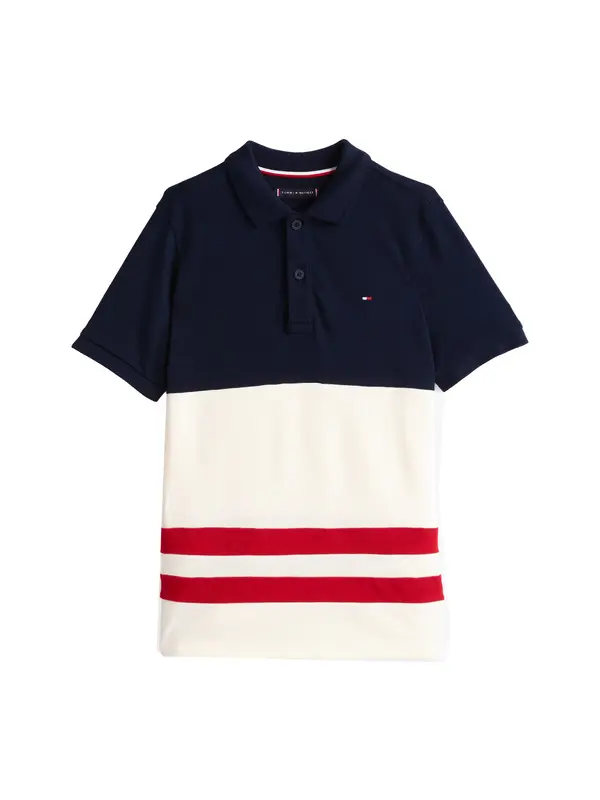 Regular Fit Colourblock Short Sleeve Polo 