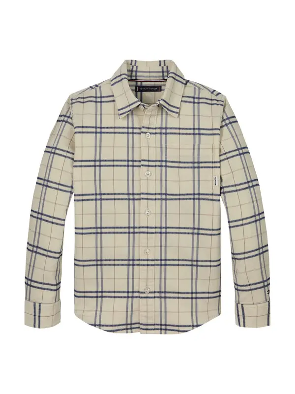 Regular Fit Stretch Check Shirt