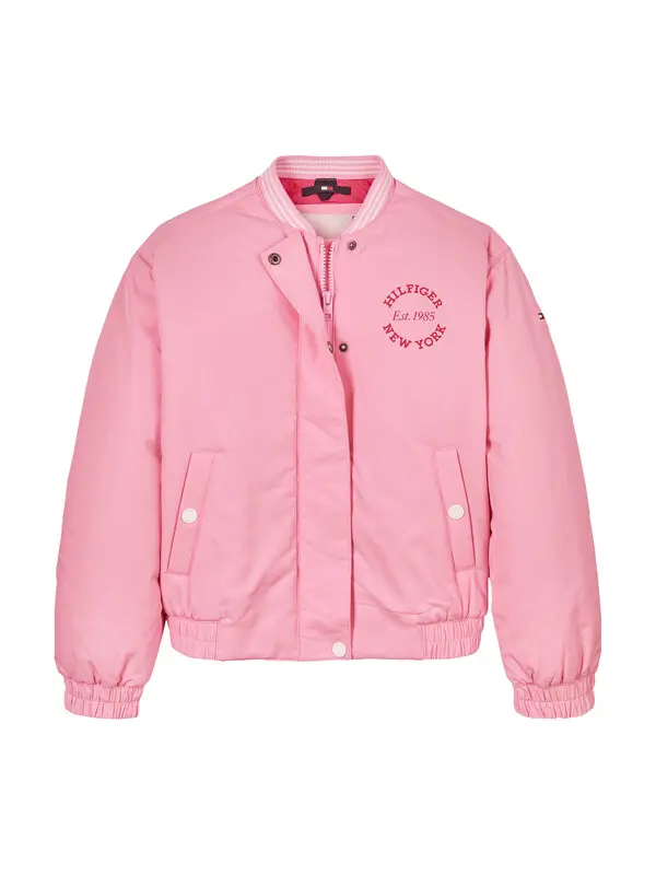 Varsity Satin Bomber