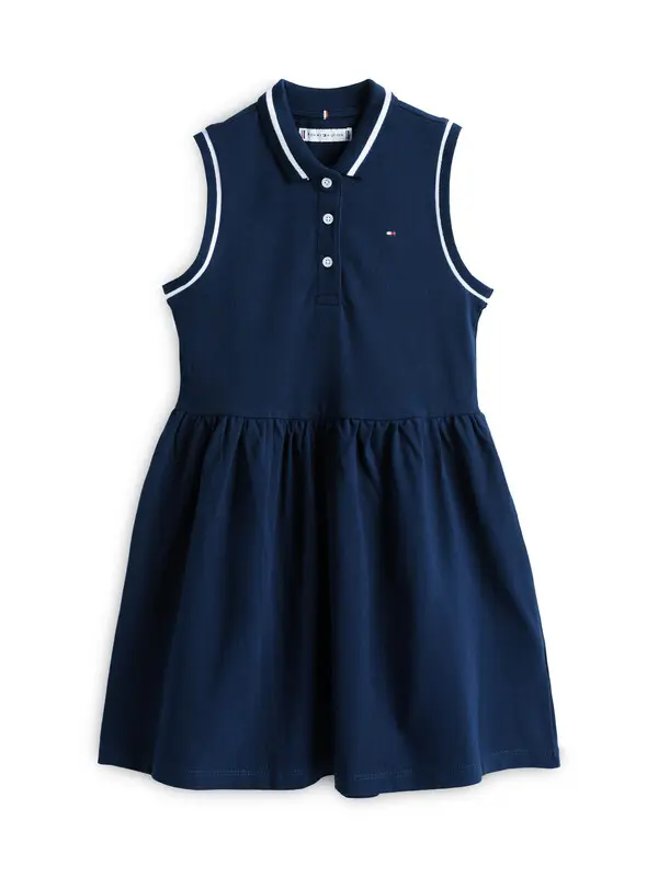 Sleeveless Polo Dress