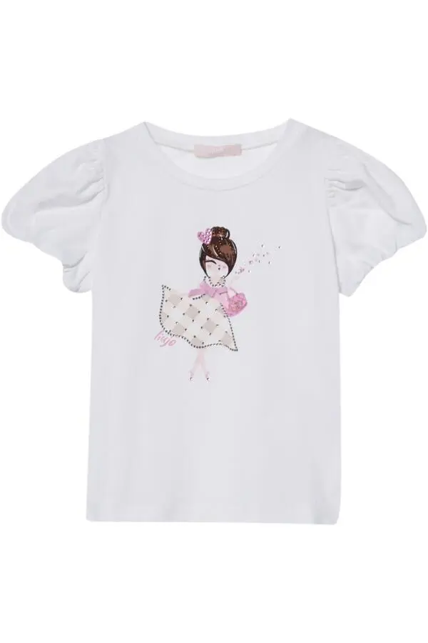 Puffed Short Sleeve T-shirt