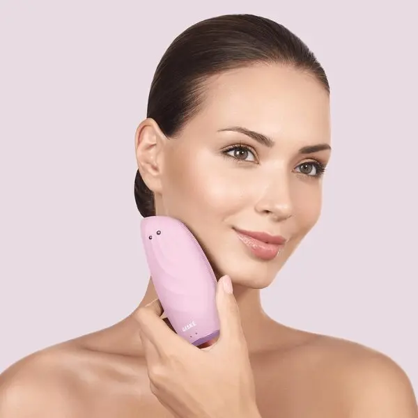 Sonic Thermo Facial Brush & Face-Lifter | 8 in 1 - PINK