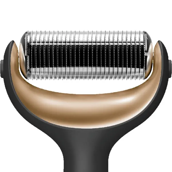 Face & Body Roller | MicroNeedle Head - CHROME