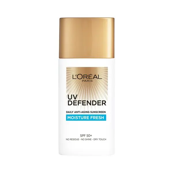 L'Oreal Paris UV Defender Sunscreen SPF50+/PA++++ - Moisture Fresh 
