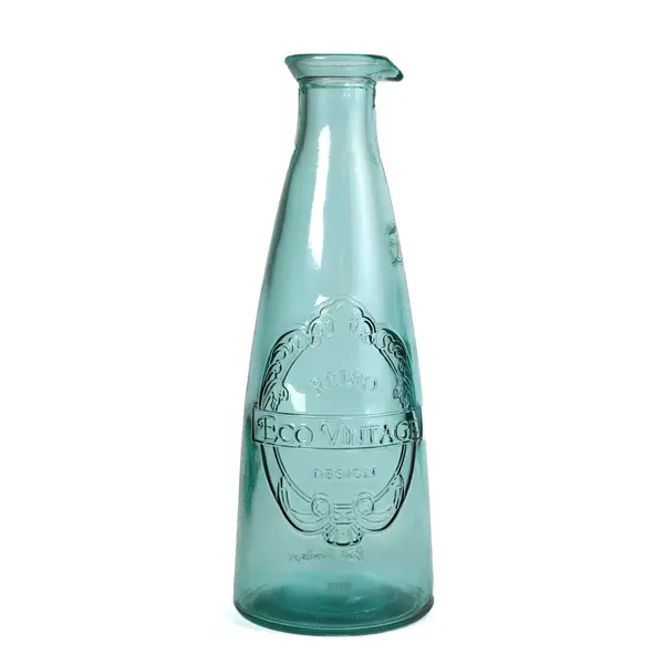  Ecovintage Decanter 1L Light Bleu