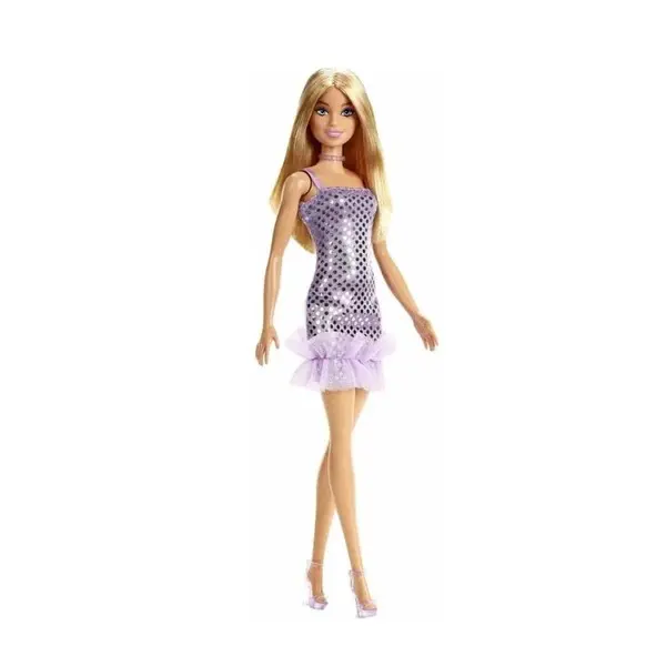 Barbie In A Purple Polka Dot Dress