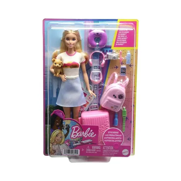 Barbie Malibu Travel Set with Puppy