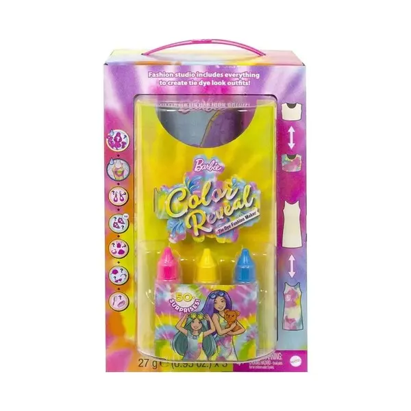 Barbie Brand Color Reveal Tie Dye Fashion Maker