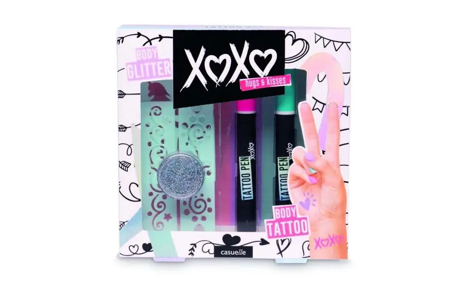Casuelle Xoxo Tattoo Set