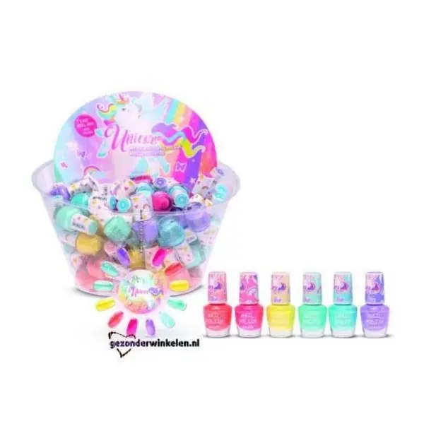 Water-Based Nail Polish 4.5ml Casuelle Unicorn Various Shades