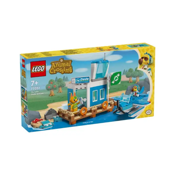 LEGO Animal Crossing Fly with Dodo Airlines Airport Playset
