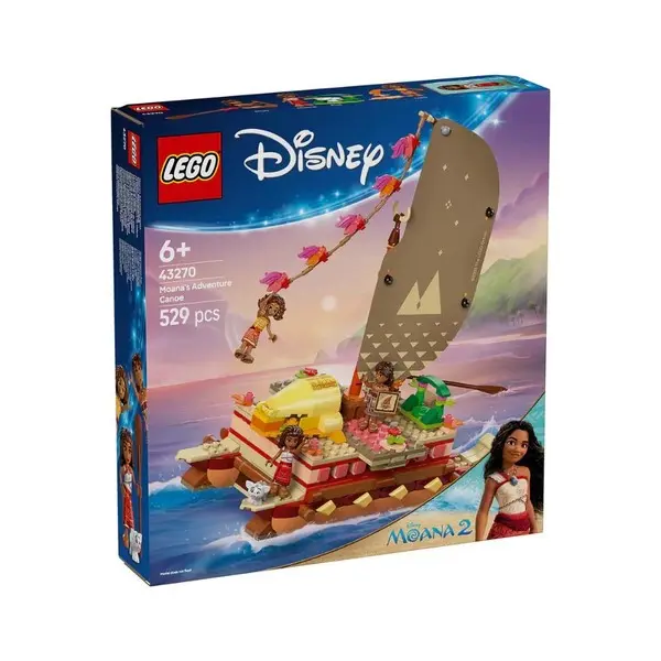 Lego 43270 Moana's Adventure Canoe