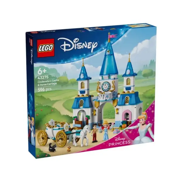 Lego 43275 Cinderella's Castle and Horse Carriage