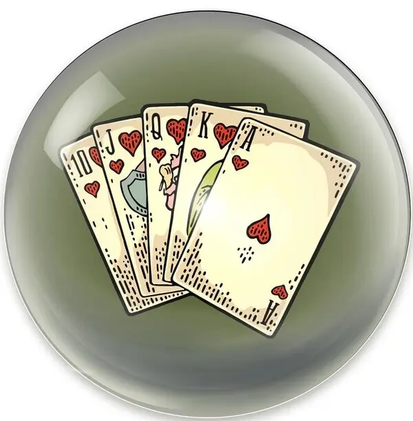  Poker Cards Paperholder