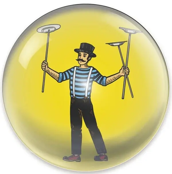  Juggler Paperholder