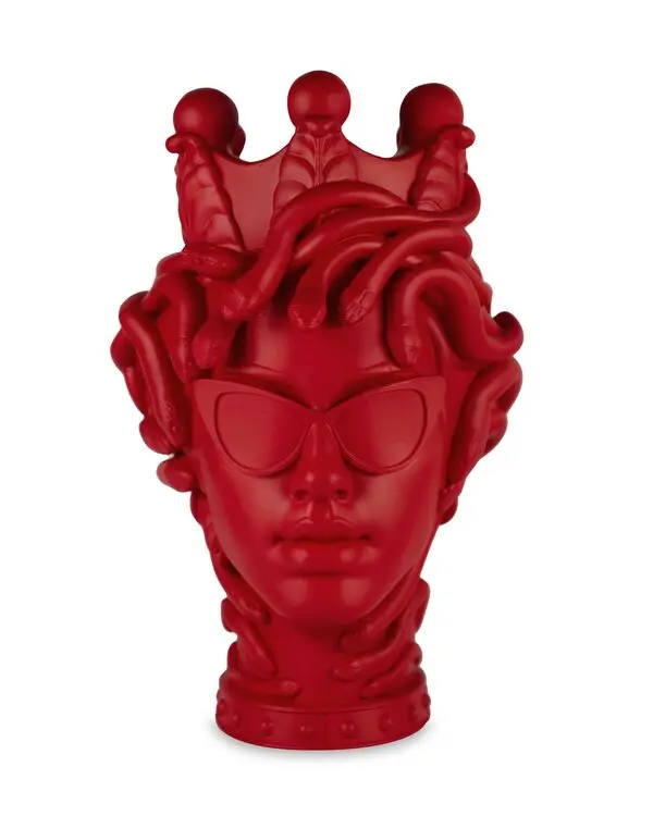 Red La Vipera Cameo
