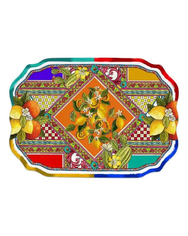  Rectangular Tray, 33 x 47 cm, Ortigia