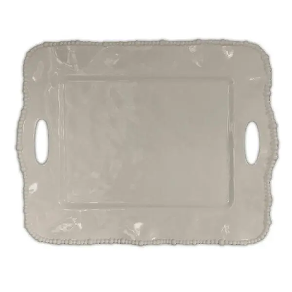  Rectangular Tray, Taupe