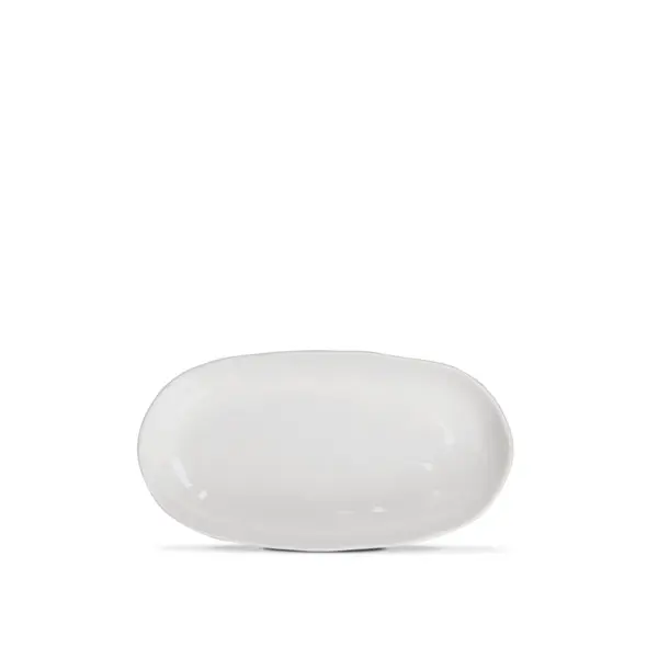  White Large Platter Alentejo 42x23.5x5 cm
