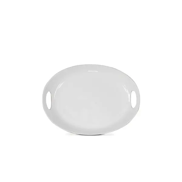  White Platter 40x30 cm