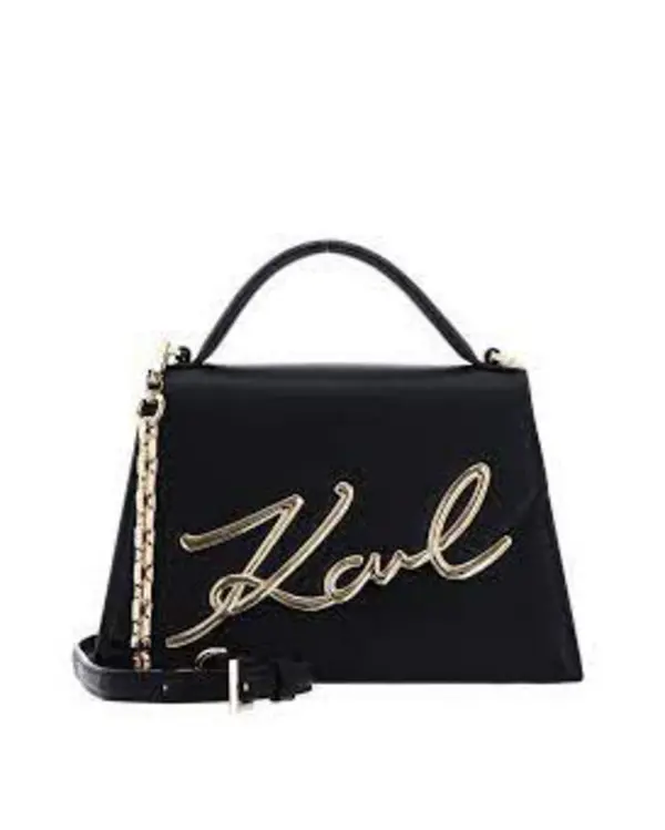  K/Signature Leather Crossbody