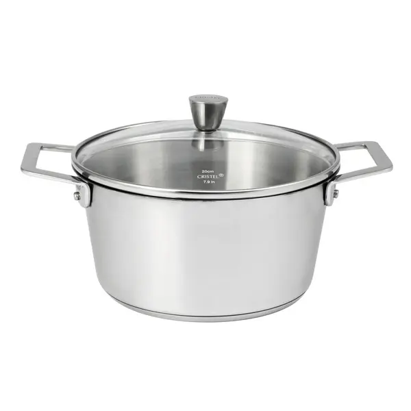 Stockpot 20 cm with Domed Glass Lid