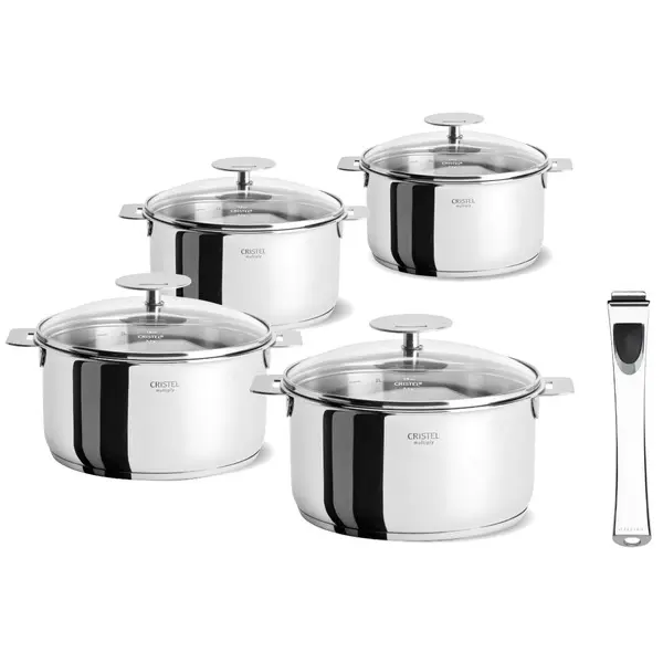 Set of 9 Pcs - Casteline Removable Handle Set
