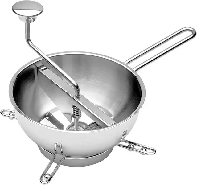  Duo Handle Food Mill 20 cm with Wire Handle + Stand