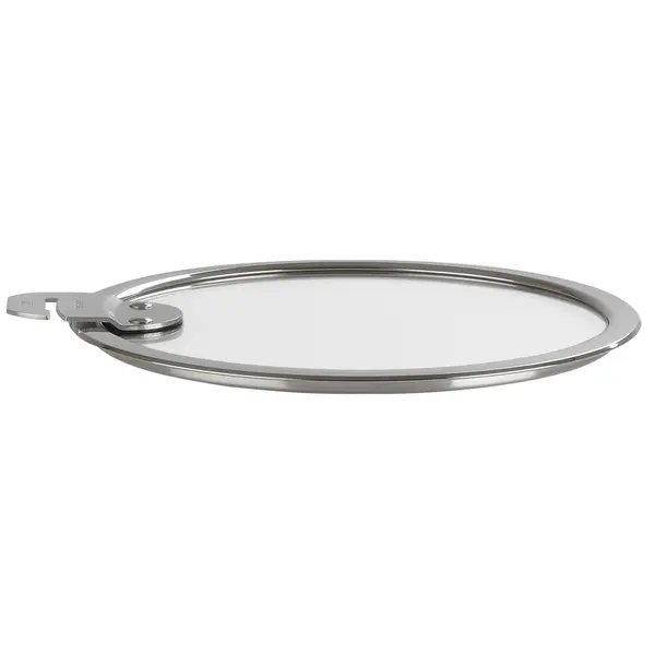 Flat glass lid 18 cm