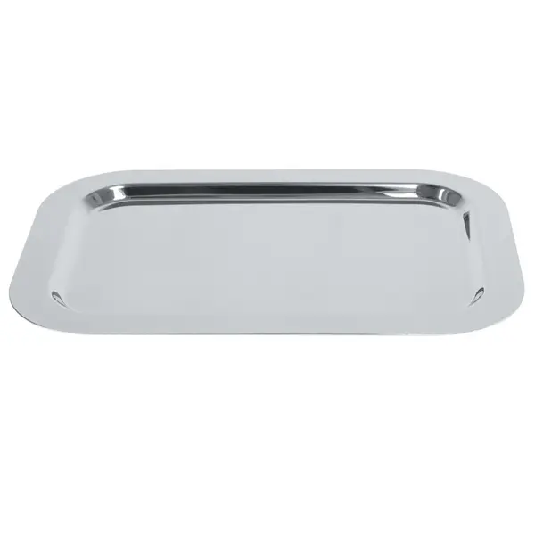 Middle stainless steel tray 39 * 28 cm
