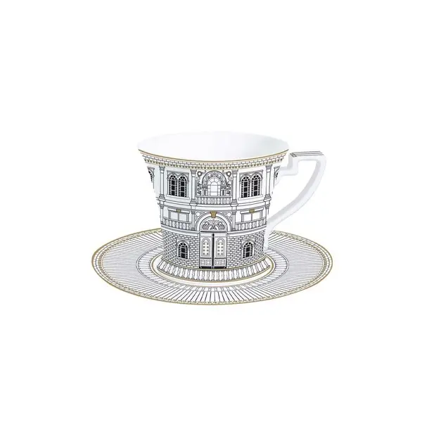  Porcelain Breakfast Cup & Saucer 