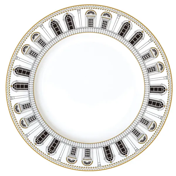  Porcelain Dinner Plate 26.5cm 