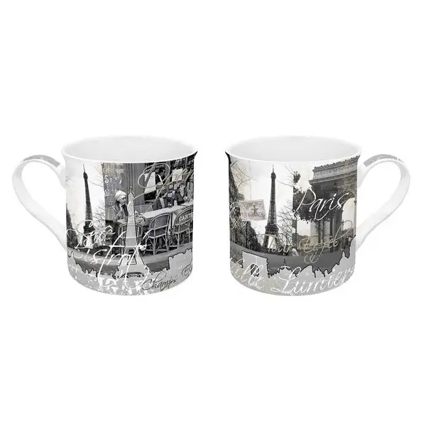  Set Of 2 - Mugs In Color Box 
